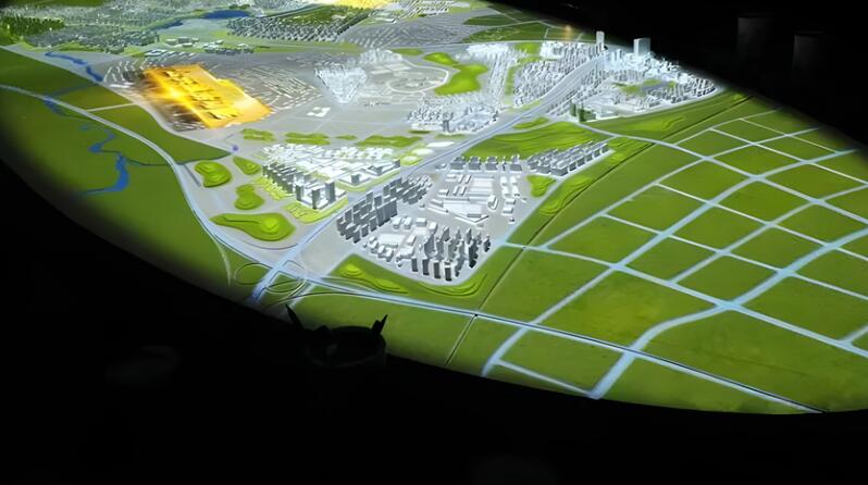 四川數(shù)字展廳盤點(diǎn)科技展廳中數(shù)字沙盤展項制作的功能