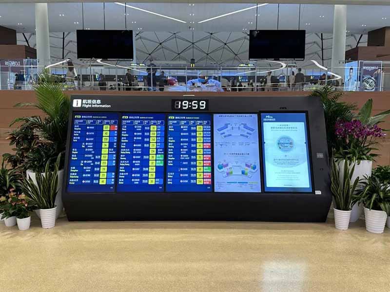 成都天府國際機場LED顯示屏 成都天府國際機場LED顯示屏