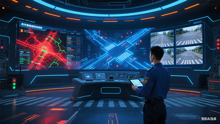 不止是廣告牌!成都LED屏變身城市“神經元”:交通、安防、應急指揮一線通
