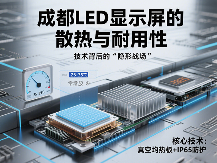 成都LED顯示屏的散熱與耐用性：技術背后的“隱形戰場”